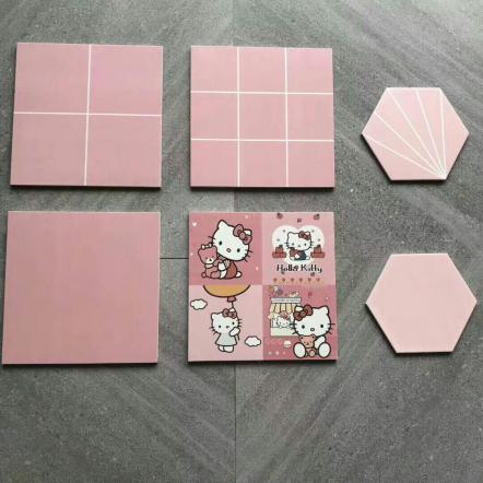 Super High Quality Pink Ceramic Tiles for Ordering