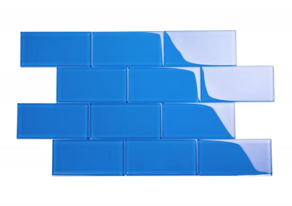 Producing Blue Rectanular Tiles 